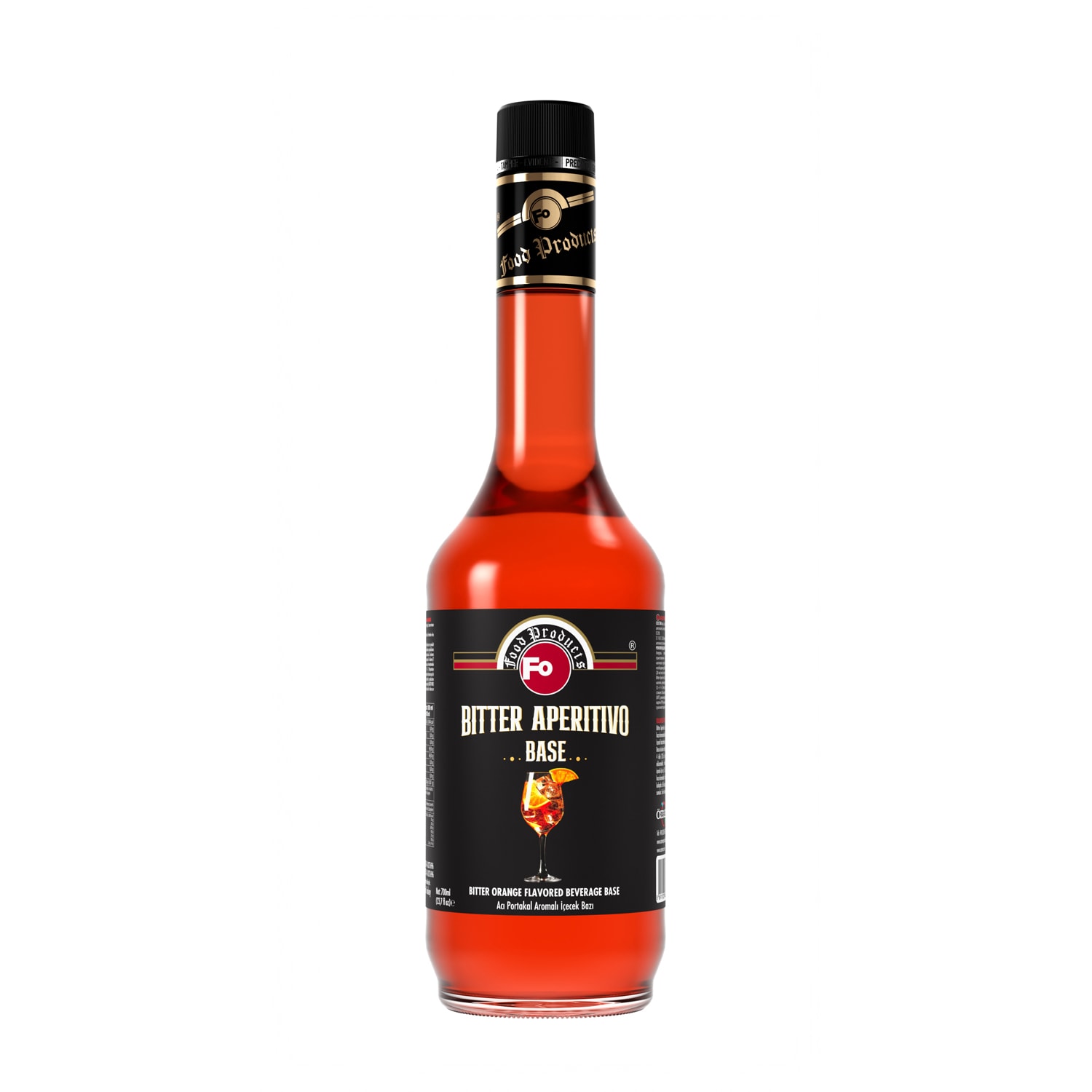 Acı Portakal Aromalı Baz Şurup - Aperitivo 700 ml